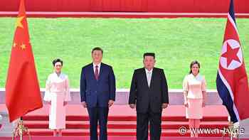 Diplomatie, Militär, Wirtschaft: China und Nordkorea brechen zu "neuen Höhen" auf