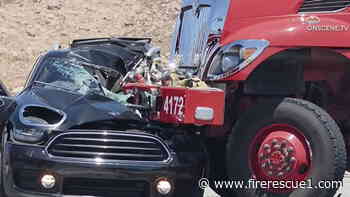 2 killed in collision with CAL FIRE engine responding to wildfire