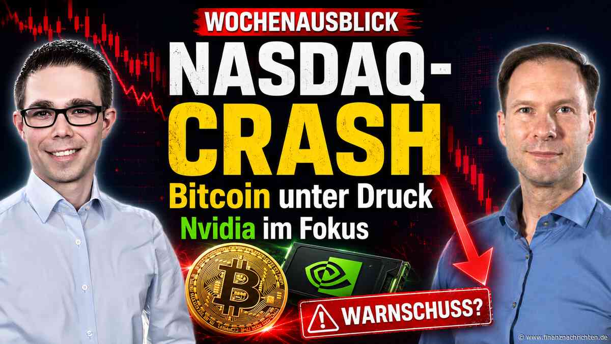 Nasdaq-Crash, Bitcoin unter Druck & Nvidia im Fokus: War das nur ein Warnschuss?