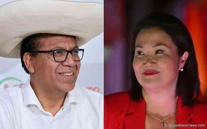 Elecciones en Perú: Keiko Fujimori y Roberto Sánchez mantienen una reñida disputa voto a voto por la presidencia