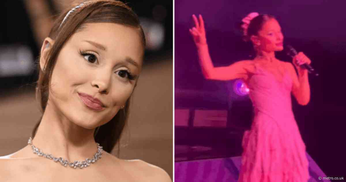 Ariana Grande pokes fun at failed marriage with ‘messy’ dance move