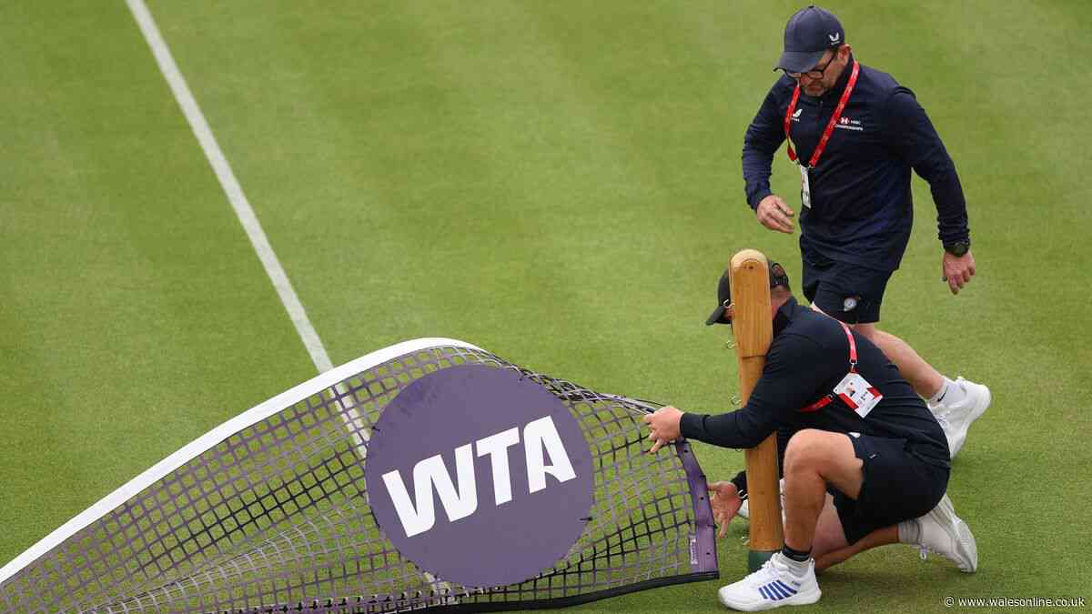 Queen's tennis tournament in chaos as BBC pulls broadcast minutes after start