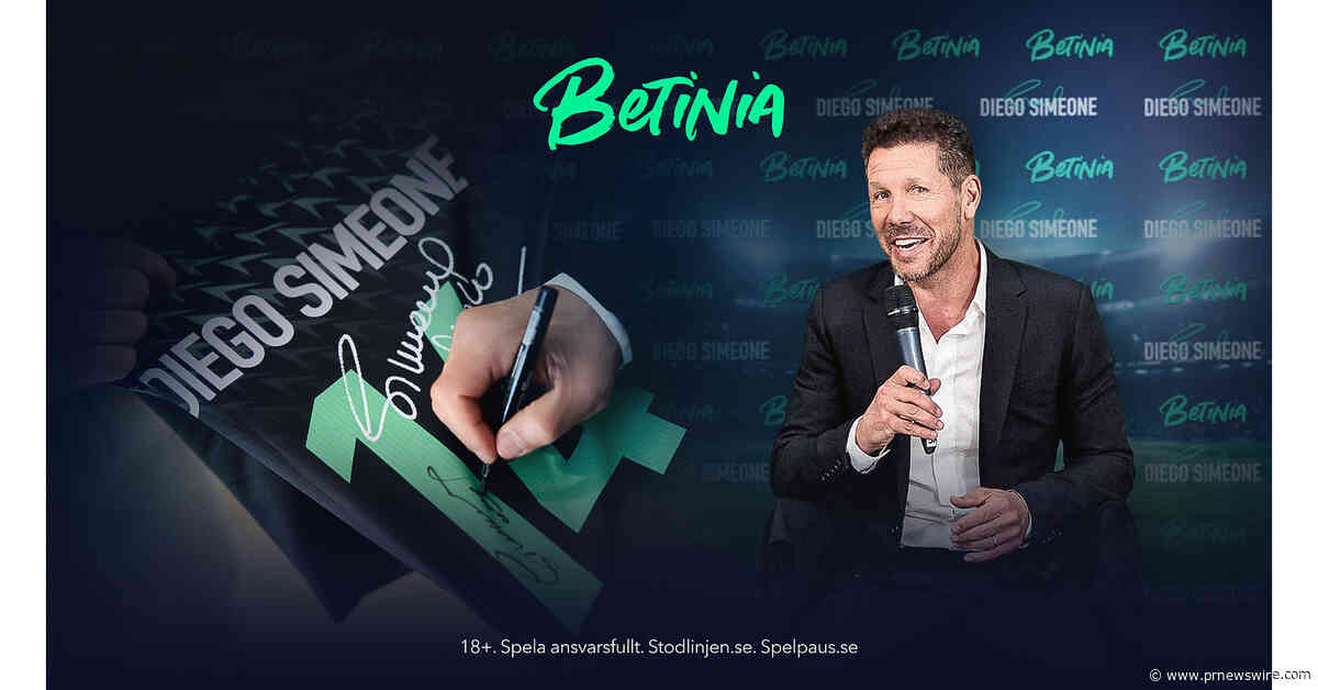 Betinia väcker liv i ambassadörssamarbetet med en meet-and-greet med Diego Simeone