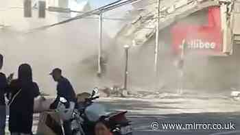 Philippines earthquake leaves at least 32 dead as cities rocked and buildings collapse