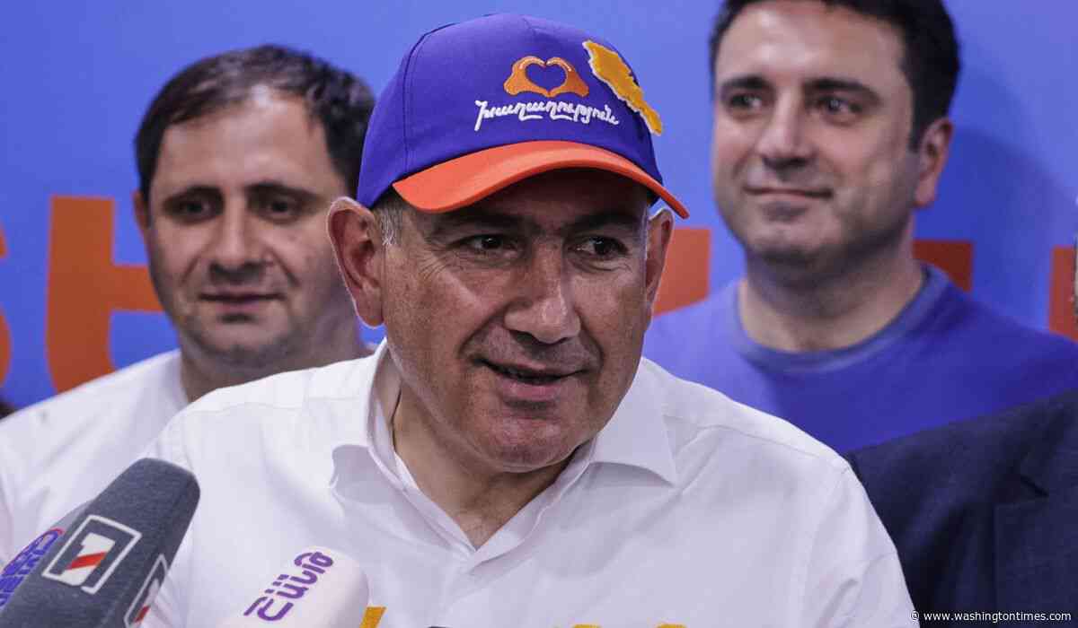 Armenian Prime Minister Pashinyan claims victory in election seen as test of Russia's influence