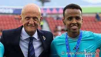 World Cup referee - Africa's best official but from Trump's 'worst country in the world' - is denied entry to the US and sent back after landing, despite having a diplomatic passport
