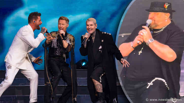 Blijdschap en bezorgdheid bij Boyzone-fans na het zien van Mikey Graham bij afscheidsconcerten: ’Ik werd afhankelijk van alcohol’