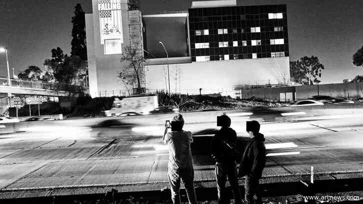 Anti-Trump Street Art Collective VJayBombs Goes Viral as LA Becomes a Canvas of Protest