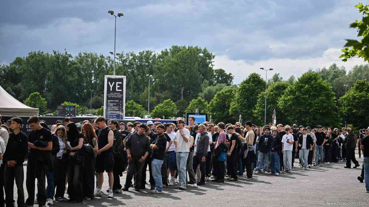 Klachtenregen na show Kanye West: veel fans staan nog buiten GelreDome als rapper al opkomt