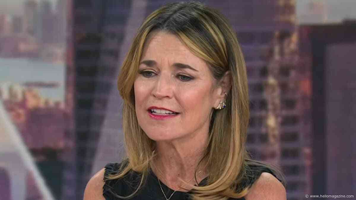 Tearful Savannah Guthrie shares emotional Nancy Guthrie update following return to work