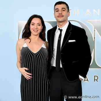 Aubrey Plaza, Christopher Abbott Make Red Carpet Debut at Tony Awards