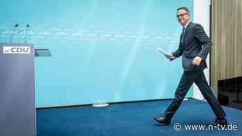 "Keine Beschlüsse am Mittwoch": CDU erwartet kein Reform-Paket, sondern "Pfad"
