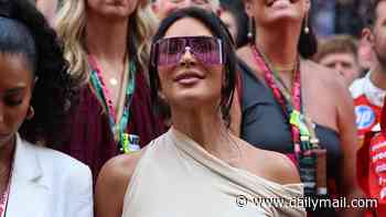 MOLLY CLAYTON: Whispers in the paddock, and some VERY raised eyebrows: Why Kim Kardashian's first appearance with Lewis Hamilton at the Monaco Grand Prix is sending the rumour mill into overdrive... as his mother stays firmly away
