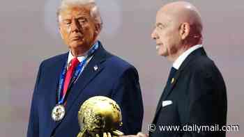 As he flexes his muscles with Iran and Iraq, Donald Trump seems oblivious to the World Cup 'happy juice' that could enhance the USA's image, writes IAN HERBERT