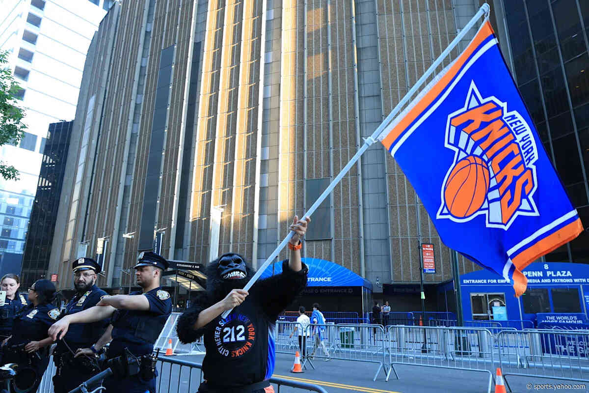 See new MSG security wall for Trump, NBA Finals Game 3 in New York