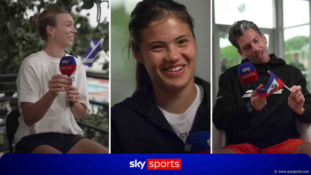 'No, no way!' | Tennis stars pick out a random flag ahead of World Cup to support