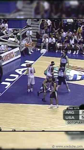 Tim Duncan made fundamentals look unstoppable 😤 #AmeriCup
