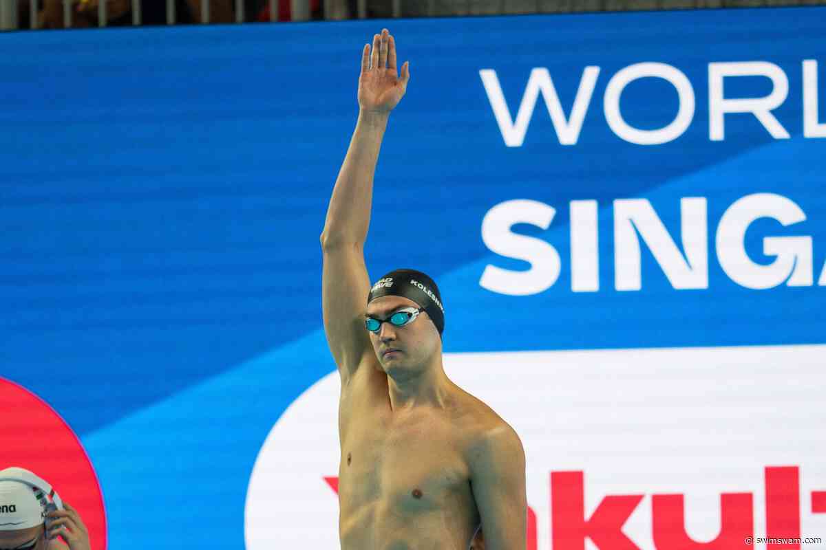 Kolesnikov, Kornev Highlight First Three Days of Russian Swimming Championships