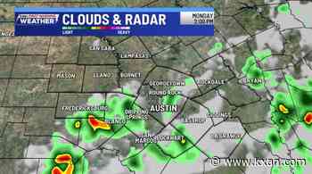 Scattered downpours bring brief relief from heat
