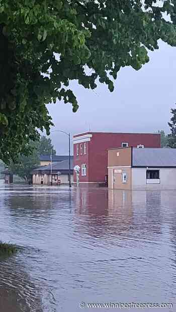 Western Manitoba municipality declares state of emergency after heavy rain, flooding