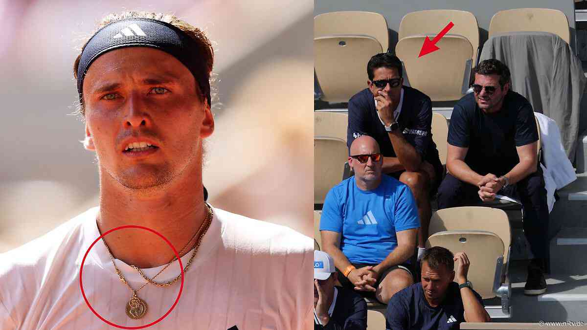 Sitzfolge und Goldketten: Zverevs Rituale - so abergläubisch ist das Tennis-Ass
