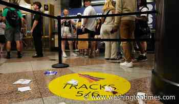 Homeless man arrested after six stabbed inside New York City's Penn Station