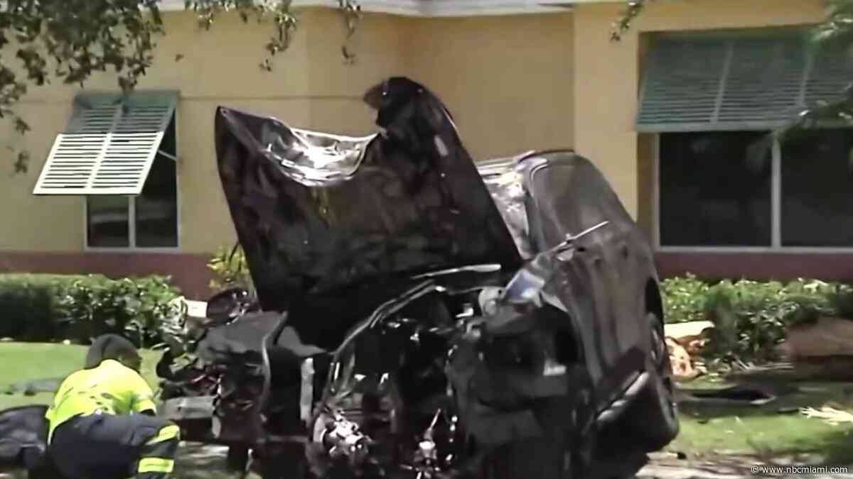 Suspect accused of carjacking after crashing SUV in Deerfield Beach ID'd