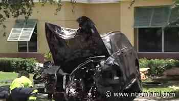 Suspect accused of carjacking after crashing SUV in Deerfield Beach ID'd