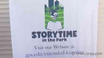APS holds kickoff event for their annual 'Story Time in the Park'
