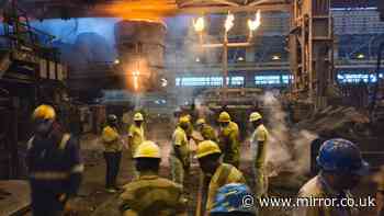 Twelve workers burned alive after horrific explosion at molten steel mill