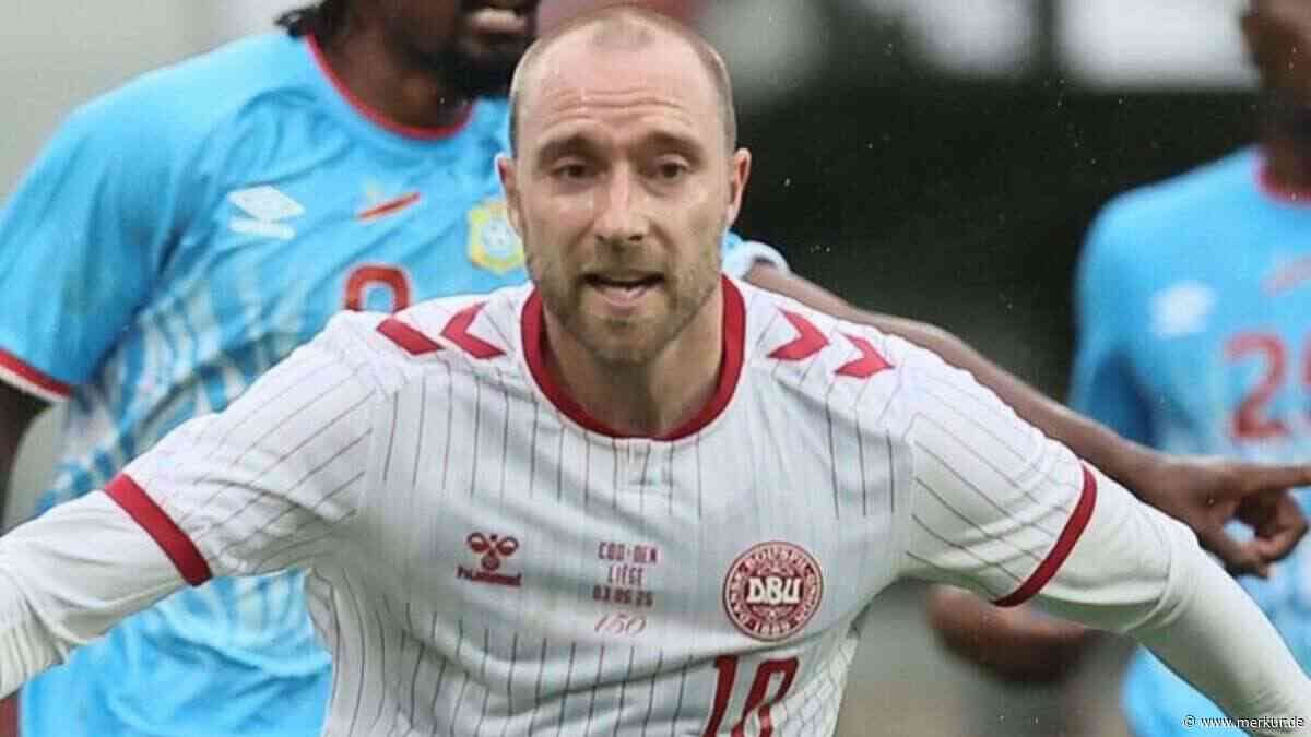 Christian Eriksen teilt emotionales Statement nach erneutem Zusammenbruch
