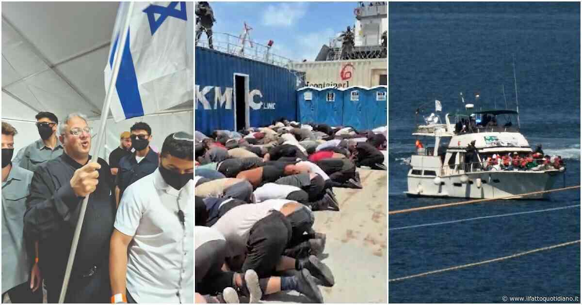 Violenze sulla Flotilla: il ministro israeliano Itamar Ben-Gvir indagato dalla procura di Roma per sequestro e tortura