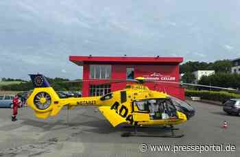 FW-EN: Rettungshubschrauber landet in Niedersprockhövel