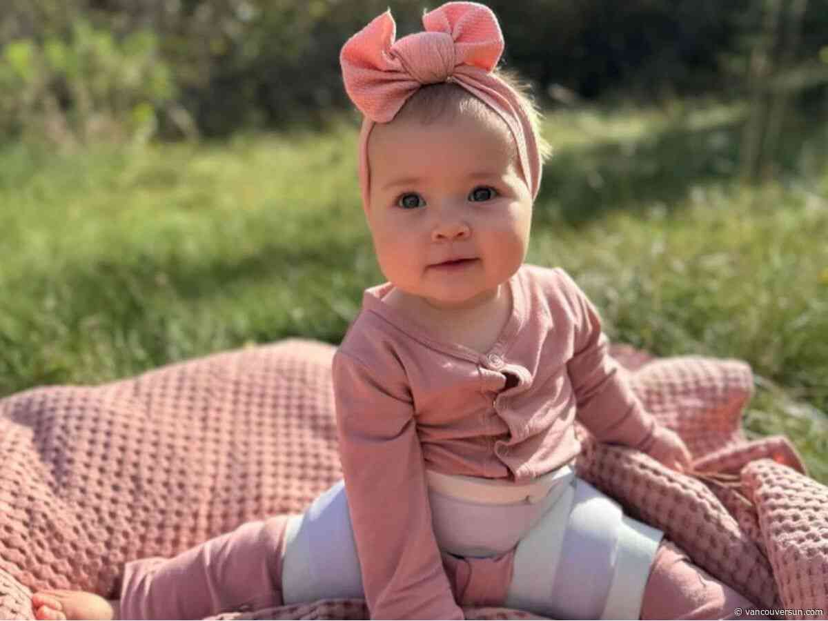 Canadian kids brand designs for infants, children with hip dysplasia