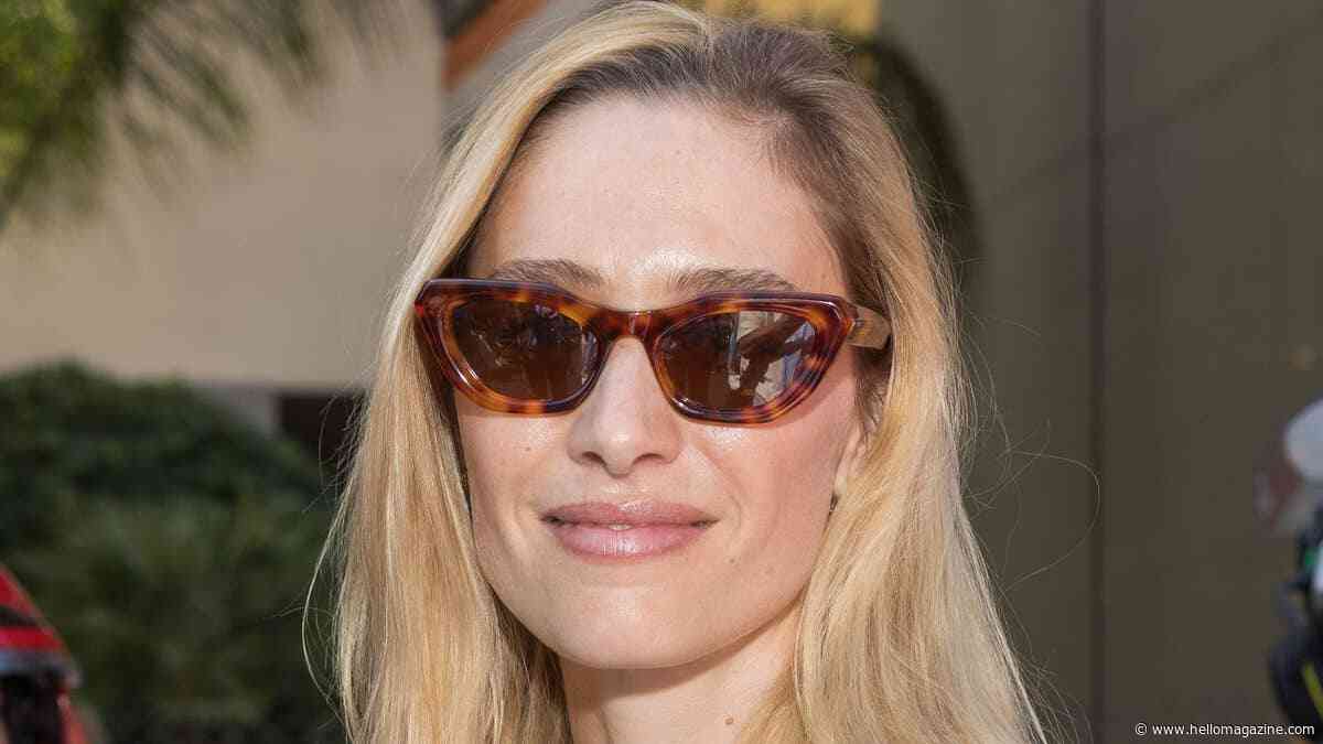Beatrice Borromeo is a floral dream in flattering £4.2k Dior midi dress – and slingback heels