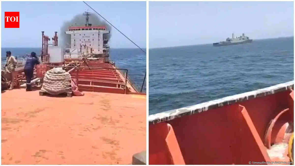 Sanctioned vessel hit by US strike, 24 Indian crew members evacuated