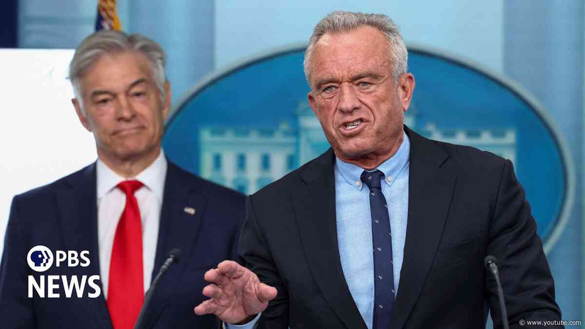 WATCH LIVE: RFK Jr. and Dr. Oz make announcement about nutrition education in medical training