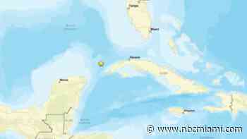 Strong earthquake off northwest Cuba felt in South Florida
