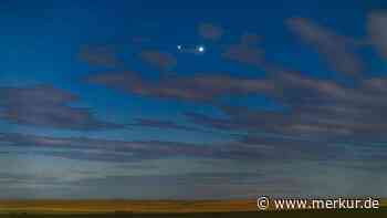 Venus und Jupiter bilden heute Abend den „Doppel-Abendstern“ – So sehen Sie das Himmelsspektakel