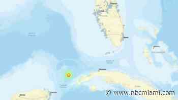Strong earthquake off northwest Cuba felt in South Florida
