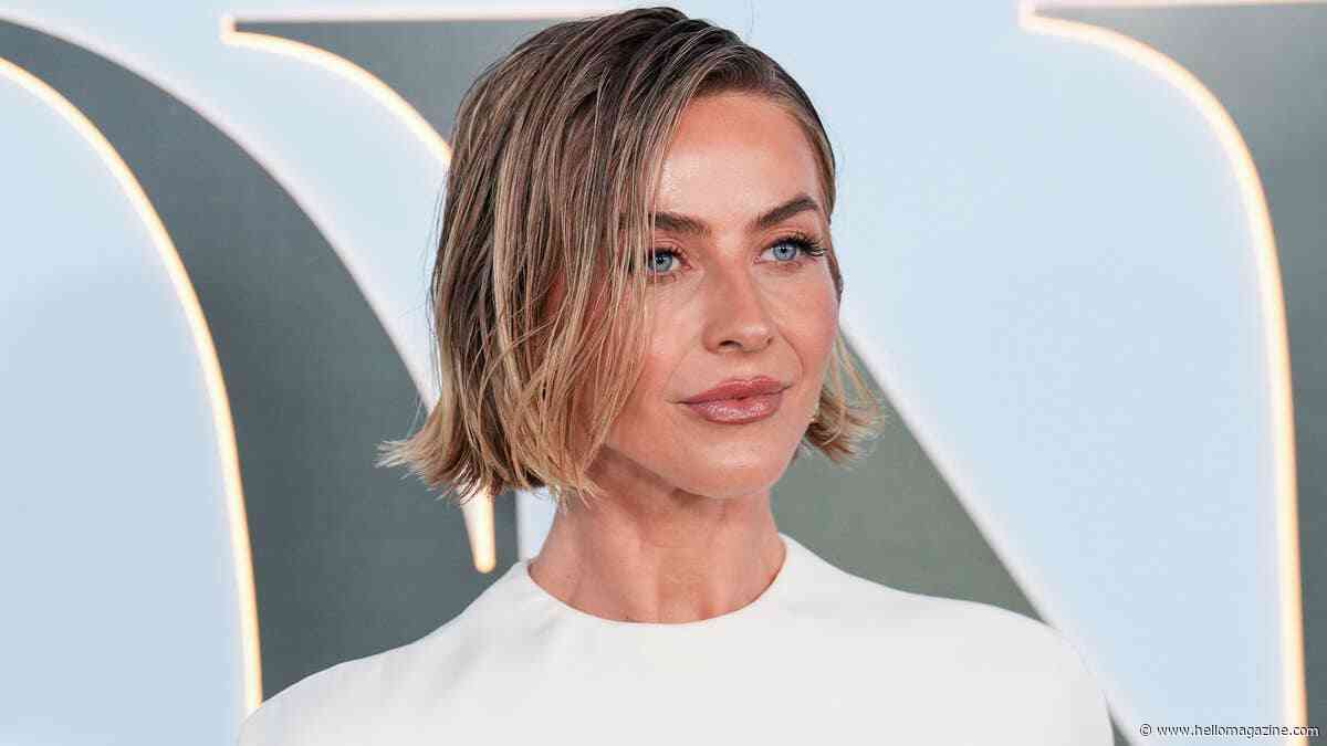 Julianne Hough turns up the heat in daring cut-out dress with thigh-high split