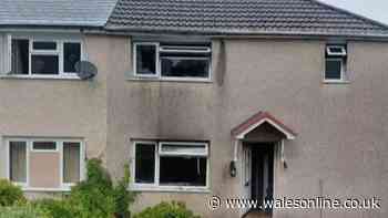 Woman loses everything as fire tears through home