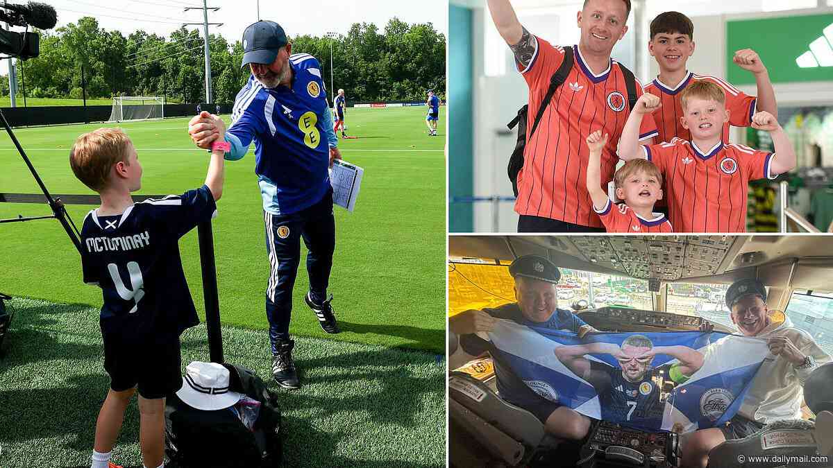 United Shakes of America! Thousands of Tartan Army footsoldiers head to the World Cup
