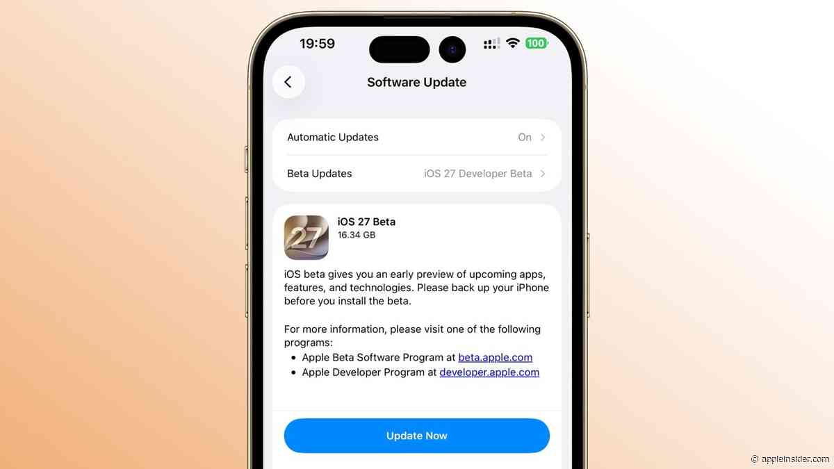 iOS 27 & macOS 27 developer betas are out, but you should probably wait