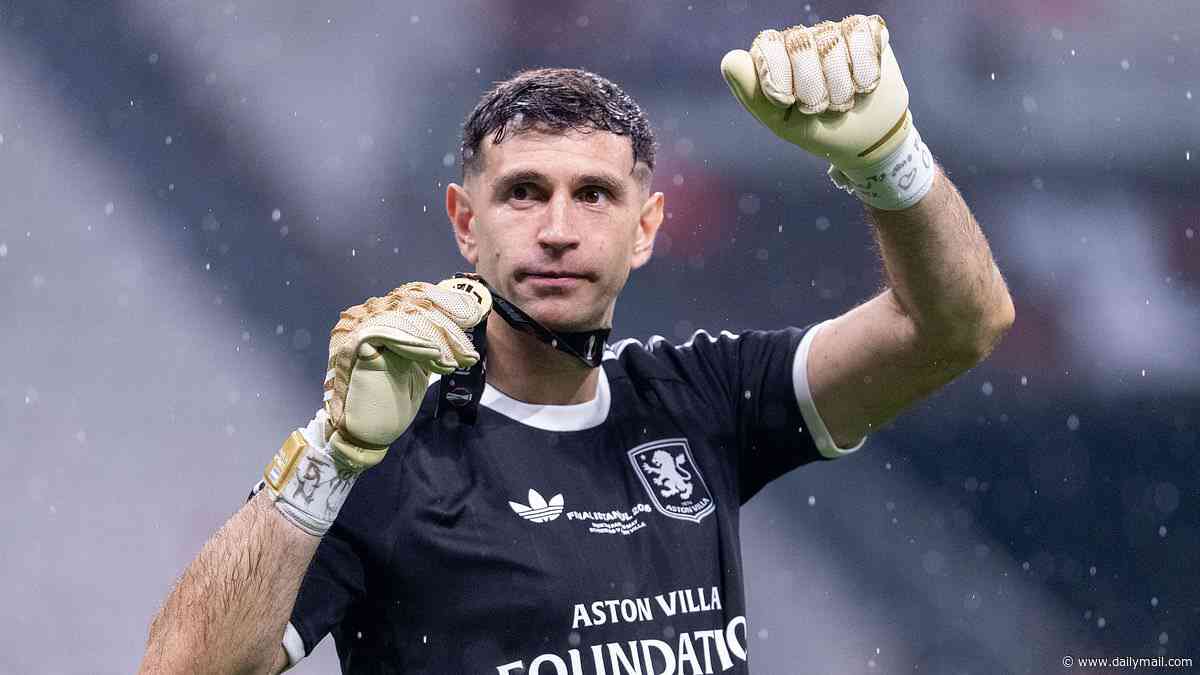 Juventus eye Aston Villa goalkeeper Emi Martinez after failing to land Liverpool's Alisson - with Europa League winners interested in an England star should Argentine leave