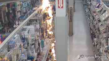 Man charged with arson after May fire at Dollarama store in downtown Winnipeg
