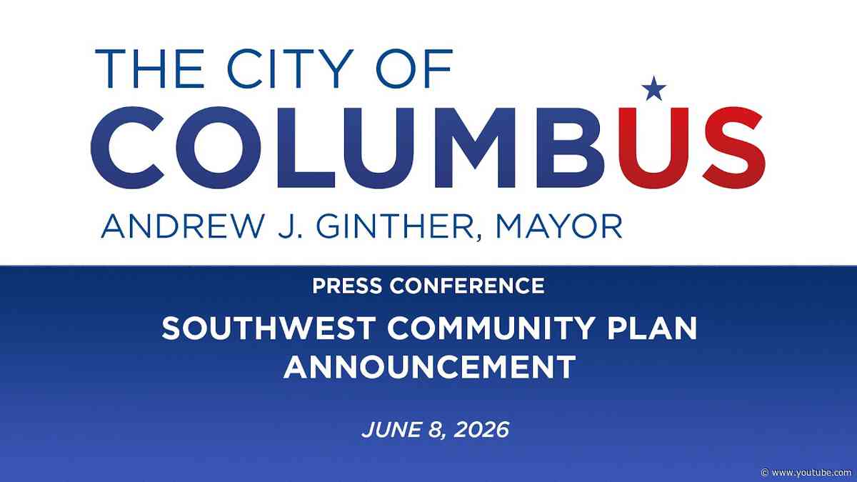 Press Conference:  Southwest Community Plan Announcement