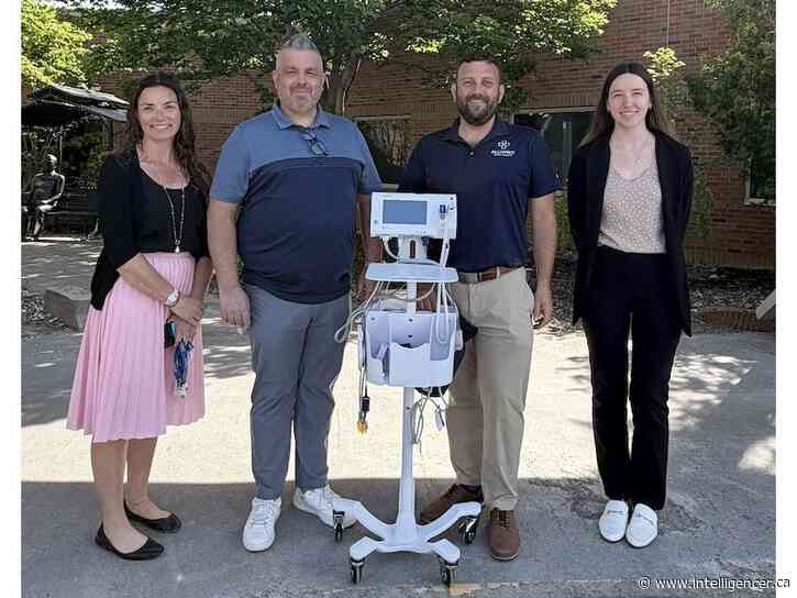 Patient-transfer company donates $5K for Trenton hospital equipment