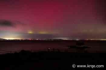 After solar flare, could we see the northern lights on Monday?