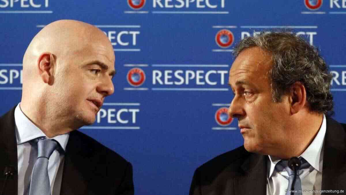 Ex-UEFA-Chef Platini zeigt FIFA-Boss Infantino wegen Verschwörung an